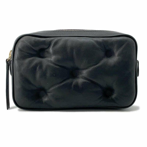 メゾンマルジェラ ボディバッグ レザー S56WB0012 Maison Margiela ウエストバッグ 黒