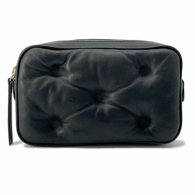 メゾンマルジェラ ボディバッグ レザー S56WB0012 Maison Margiela ウエストバッグ 黒