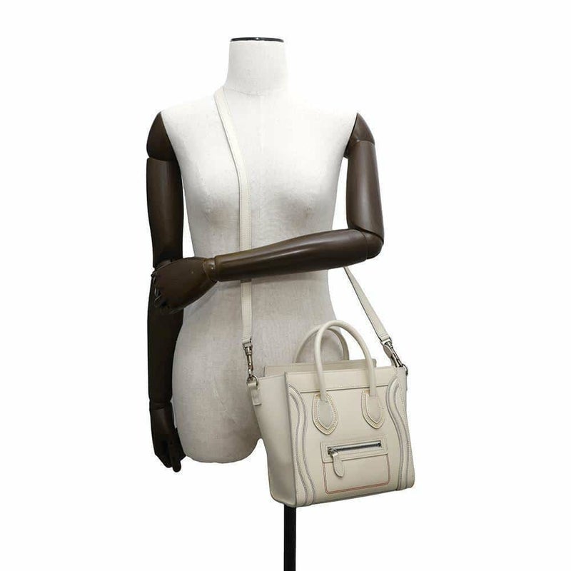 セリーヌ ハンドバッグ ラゲージ ナノ ショッパー CELINE 2wayショルダーバッグ