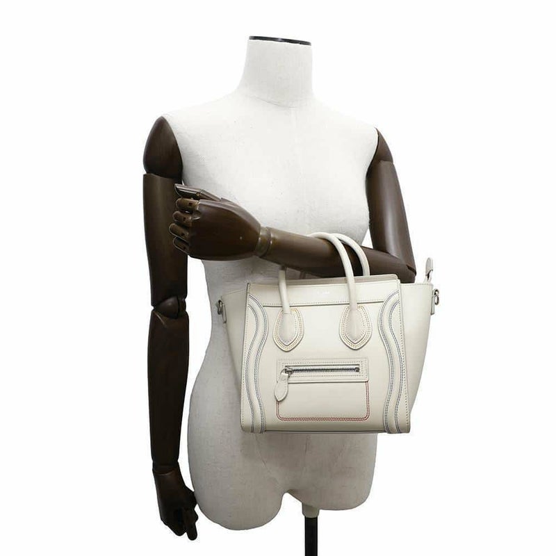 セリーヌ ハンドバッグ ラゲージ ナノ ショッパー CELINE 2wayショルダーバッグ