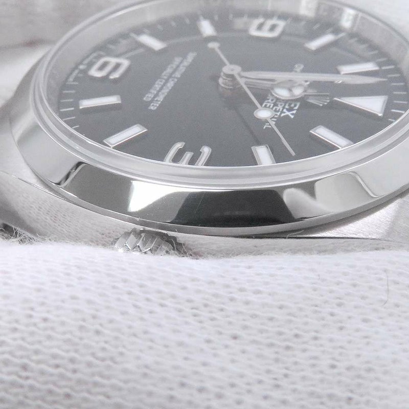 ロレックス エクスプローラー36 ランダムシリアル ルーレット 124270 ROLEX 腕時計 ウォッチ 黒文字盤