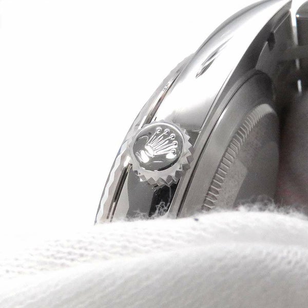 ロレックス デイトジャスト41 SS/K18 10Pダイヤ ランダムシリアル ルーレット 126334G ROLEX 腕時計 黒文字盤