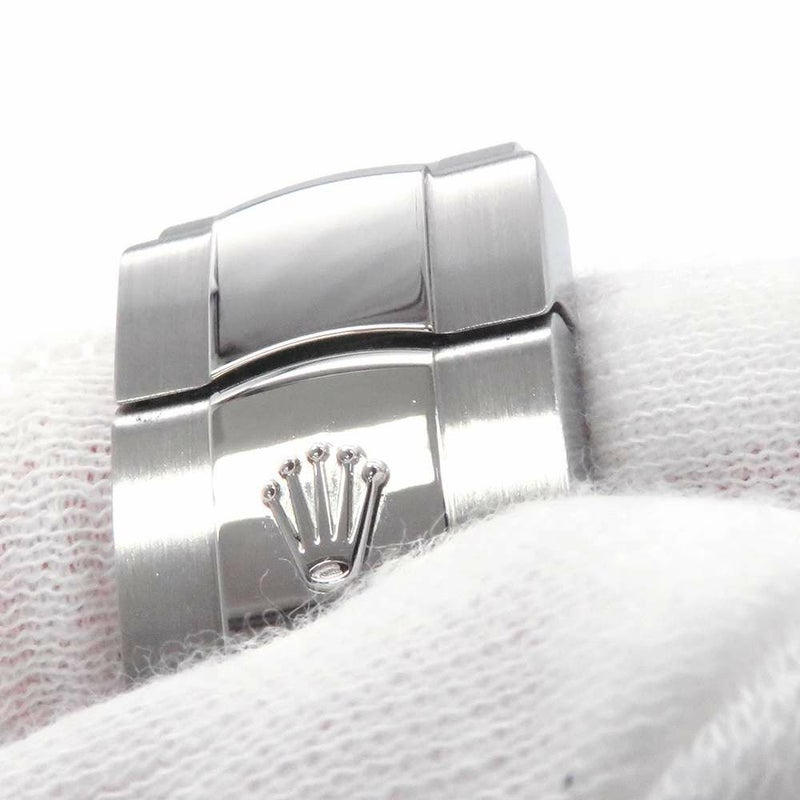 ロレックス デイトジャスト41 SS/K18 10Pダイヤ ランダムシリアル ルーレット 126334G ROLEX 腕時計 黒文字盤