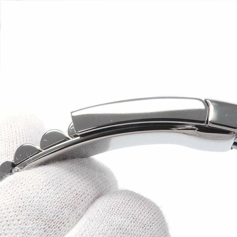 ロレックス デイトジャスト41 SS/K18 10Pダイヤ ランダムシリアル ルーレット 126334G ROLEX 腕時計 黒文字盤