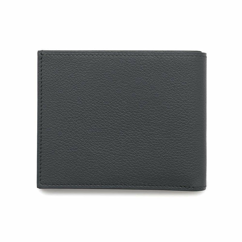 エルメス 二つ折り財布 シチズンツイル コンパクト グリミスティ エバーカラー W刻印 HERMES 財布 メンズ