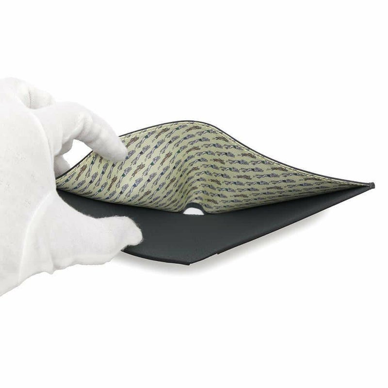 エルメス 二つ折り財布 シチズンツイル コンパクト グリミスティ エバーカラー W刻印 HERMES 財布 メンズ