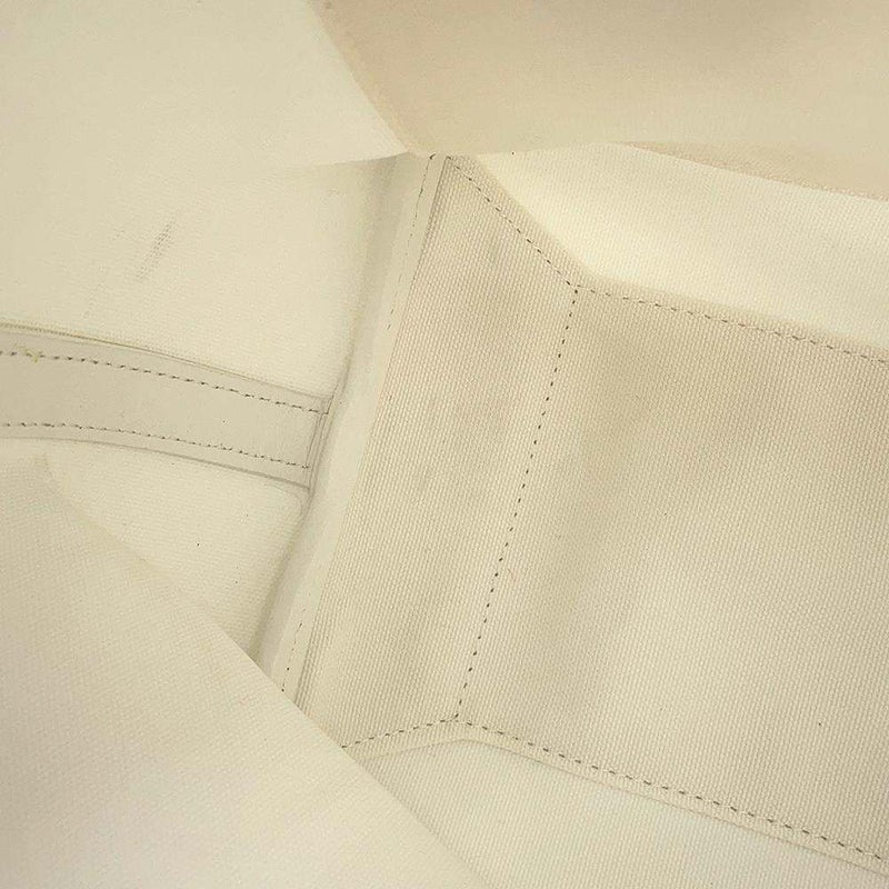 クリスチャン・ルブタン トートバッグ キャンバス レザー3215121 Christian Louboutin 白 2way