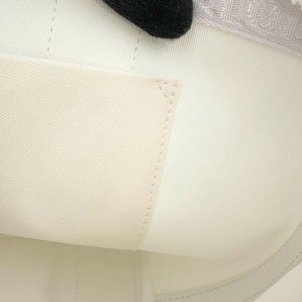 クリスチャン・ルブタン トートバッグ キャンバス レザー3215121 Christian Louboutin 白 2way