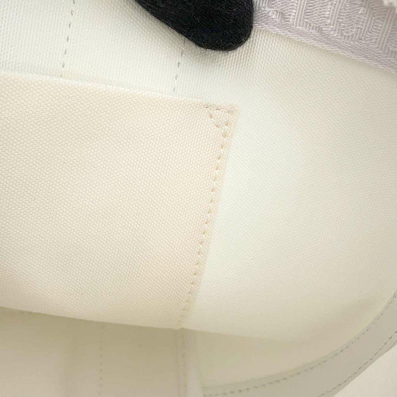 クリスチャン・ルブタン トートバッグ キャンバス レザー3215121 Christian Louboutin 白 2way