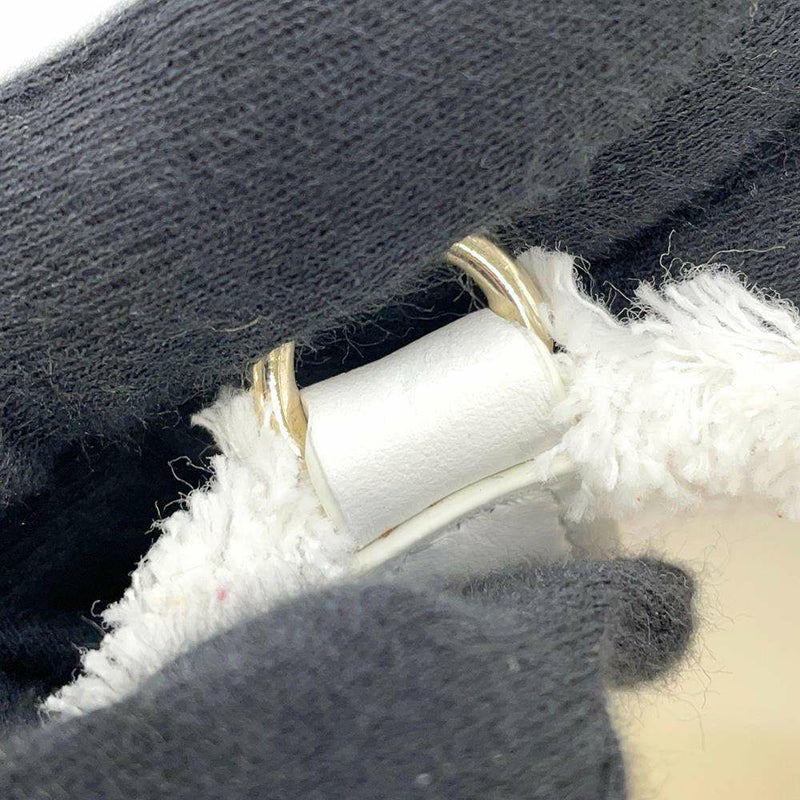 クリスチャン・ルブタン トートバッグ キャンバス レザー3215121 Christian Louboutin 白 2way