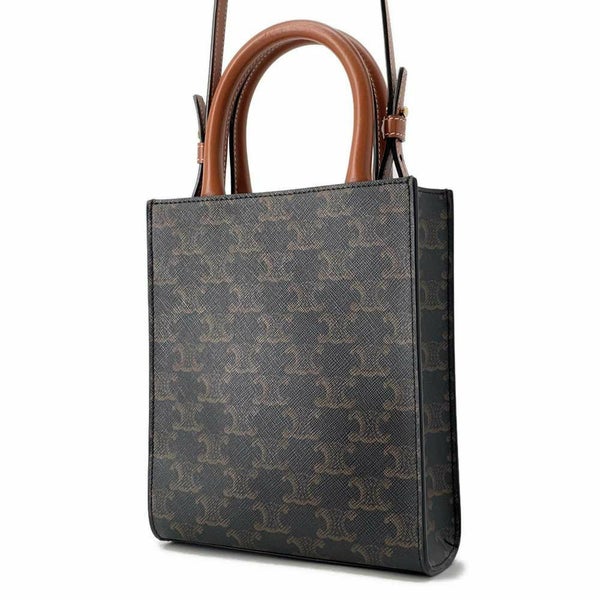 セリーヌ ハンドバッグ トリオンフ ミニ バーティカル カバ 194372 CELINE 2way