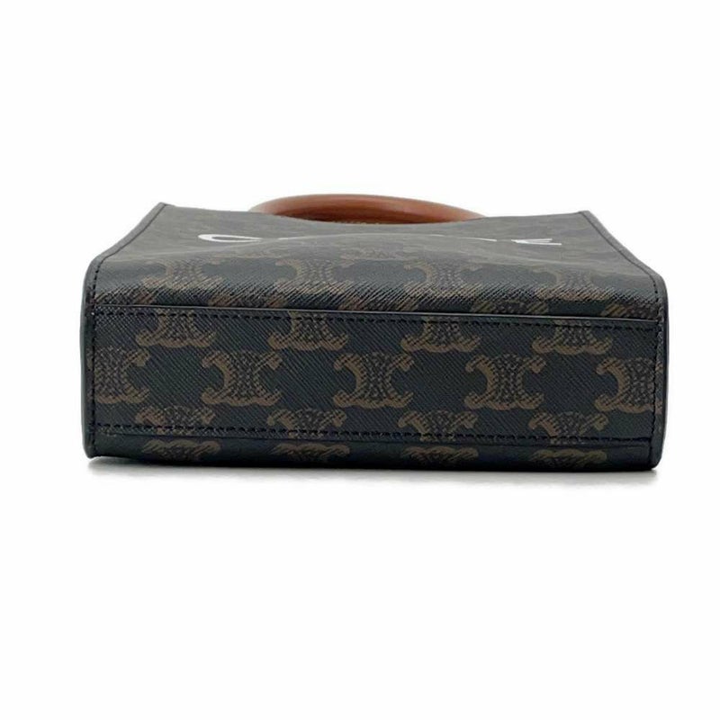 セリーヌ ハンドバッグ トリオンフ ミニ バーティカル カバ 194372 CELINE 2way