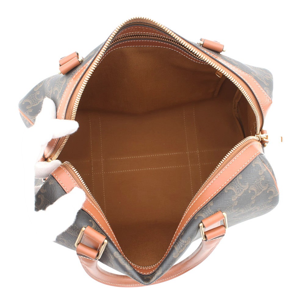 セリーヌ ボストンバッグ トリオンフ PVC カーフレザー 190372 CELINE