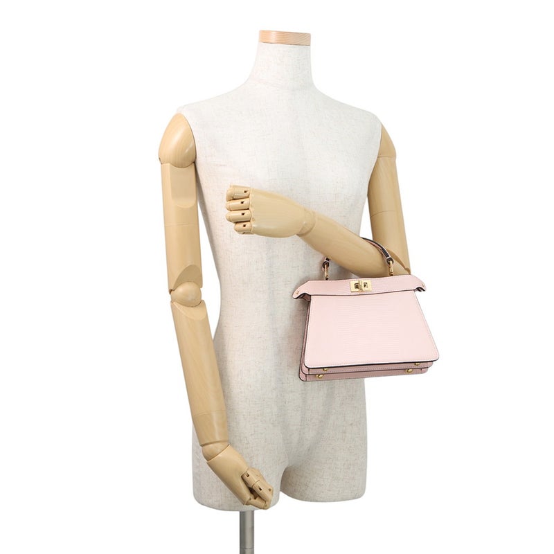 フェンディ ハンドバッグ ピーカブー アイシーユー ISeeU プチ リザード 8BN335 FENDI 2way セール品