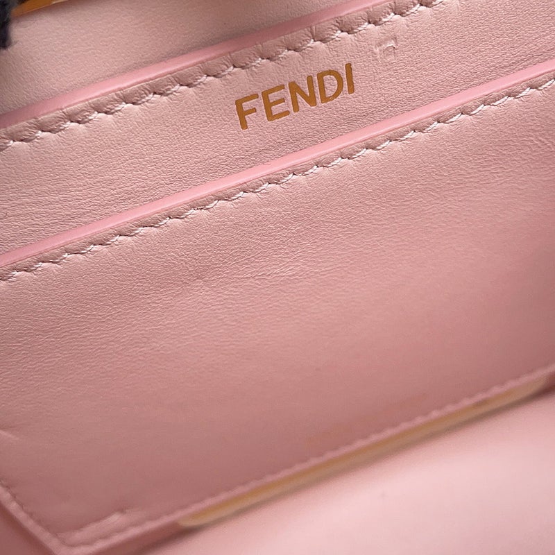 フェンディ ハンドバッグ ピーカブー アイシーユー ISeeU プチ リザード 8BN335 FENDI 2way セール品