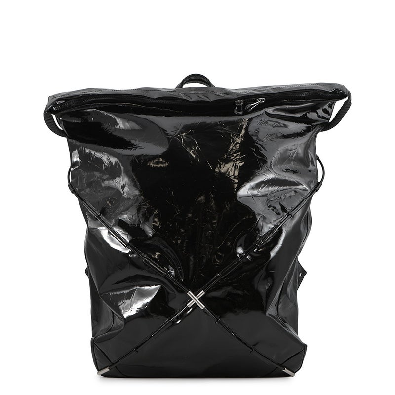 ボッテガヴェネタ リュック テント バックパック パテント 691386 BOTTEGA VENETA 黒