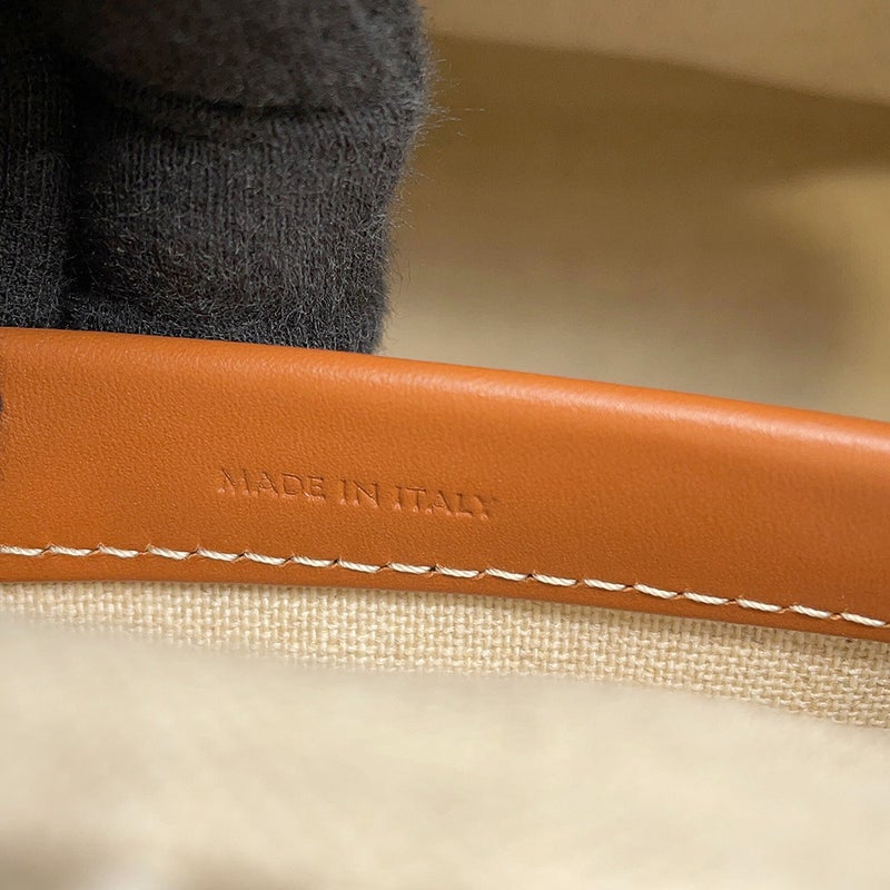 セリーヌ ハンドバッグ カバ タイス スモール ストライプ キャンバス/レザー 199162FEE CELINE 2wayショルダーバッグ