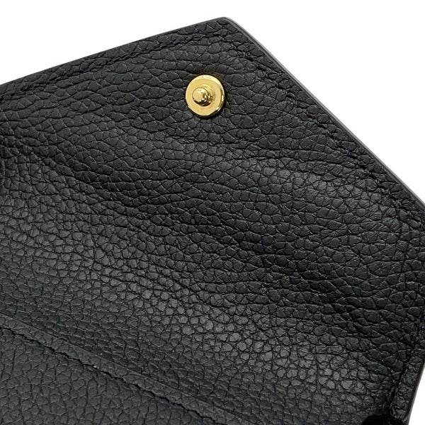 ルイヴィトン 三つ折り財布 モノグラム・アンプラント ポルトフォイユ・ゾエ M62935 LOUIS VUITTON ヴィトン 財布 ブラック 黒