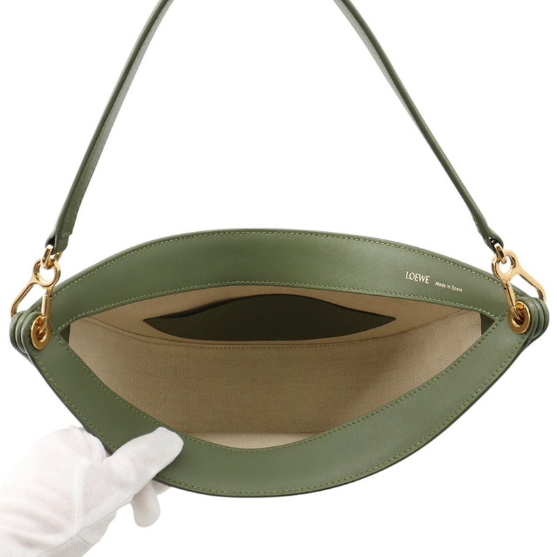 ロエベ ショルダーバッグ ルナバッグ ジャカード/レザー A923PL9X01 LOEWE ワンショルダー