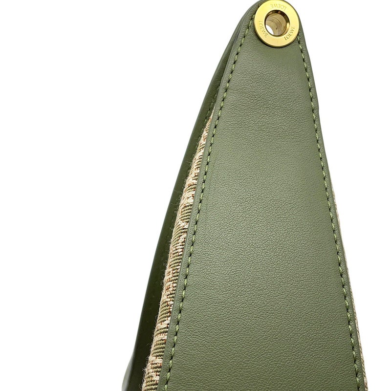 ロエベ ショルダーバッグ ルナバッグ ジャカード/レザー A923PL9X01 LOEWE ワンショルダー