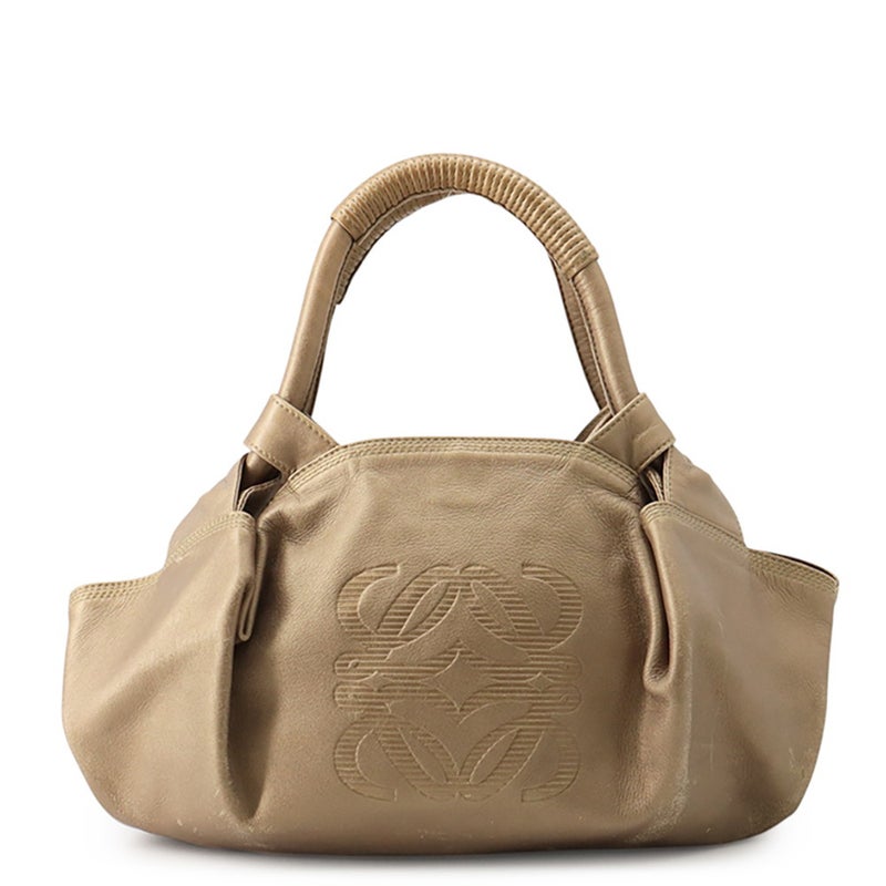 ロエベ ハンドバッグ ナッパアイレ アナグラム レザー LOEWE