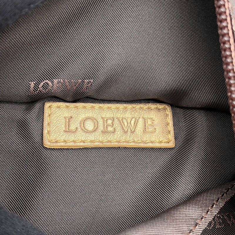 ロエベ ハンドバッグ ナッパアイレ アナグラム レザー LOEWE
