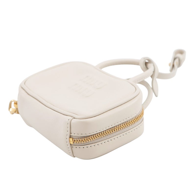 ミュウミュウ バッグチャーム マイクロバッグ レザー 5NR036 Miu Miu チャーム