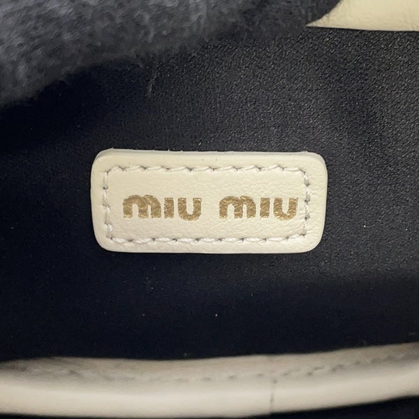 ミュウミュウ バッグチャーム マイクロバッグ レザー 5NR036 Miu Miu チャーム