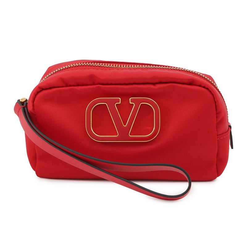ヴァレンティノ・ガラヴァーニ ポーチ Vスリング ナイロン VALENTINO 小物入れ