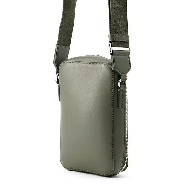 ロエベ ショルダーバッグ バーティカル クロスボディポケット アナグラム レザー C565S59X01 LOEWE メンズ