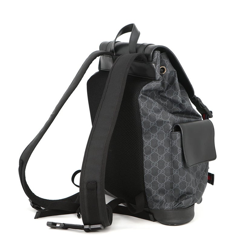 グッチ リュック GGスプリーム 495568 GUCCI バッグ バックパック 黒