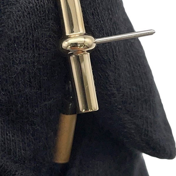 エルメス ピアス シュル・メール バッファローホーン メタル HERMES アクセサリー