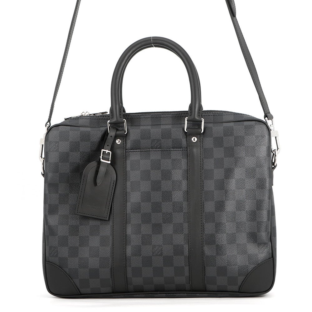 Louis Vuitton ダミエ　ビジネスバッグ ルイヴィトン ビジネスバッグ ダミエ・グラフィット ポルトドキュマン