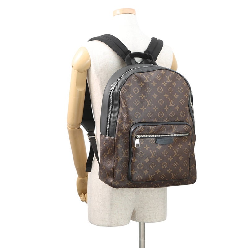 ルイヴィトン リュック モノグラム・マカサー ジョッシュ NV M45349 LOUIS VUITTON ヴィトン バッグパック 黒
