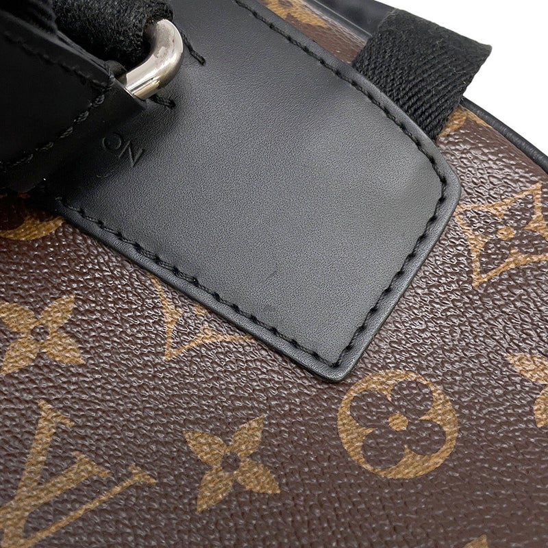 ルイヴィトン リュック モノグラム・マカサー ジョッシュ NV M45349 LOUIS VUITTON ヴィトン バッグパック 黒