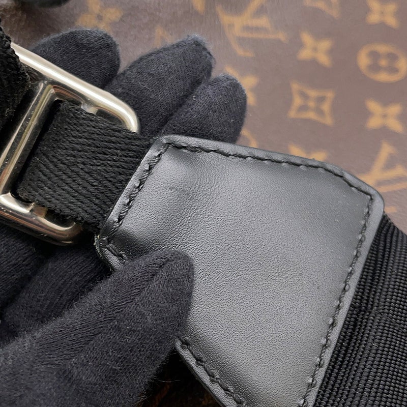 ルイヴィトン リュック モノグラム・マカサー ジョッシュ NV M45349 LOUIS VUITTON ヴィトン バッグパック 黒