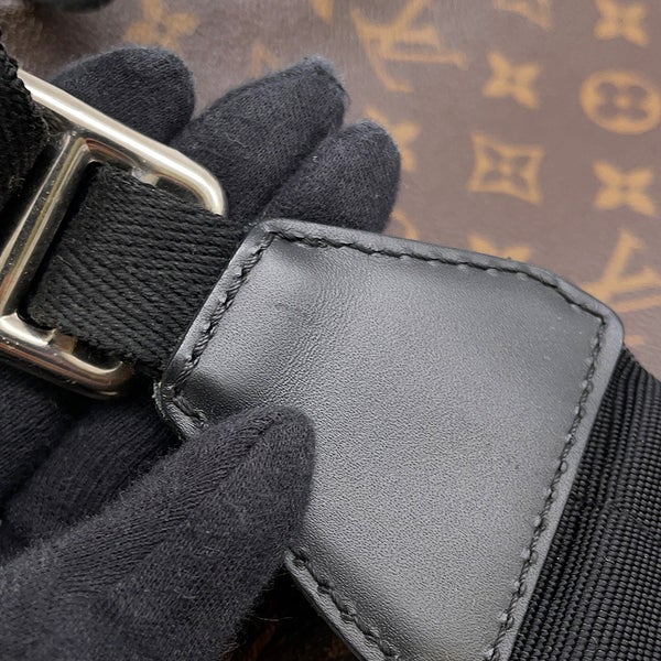 ルイヴィトン リュック モノグラム・マカサー ジョッシュ NV M45349 LOUIS VUITTON ヴィトン バッグパック 黒