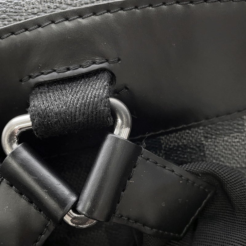 ルイヴィトン リュック ダミエ・グラフィット ジョッシュ NV N40365 LOUIS VUITTON ヴィトン バックパック メンズ ブラック 黒
