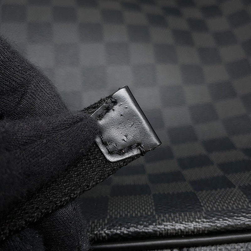 ルイヴィトン リュック ダミエ・グラフィット ジョッシュ NV N40365 LOUIS VUITTON ヴィトン バックパック メンズ ブラック 黒