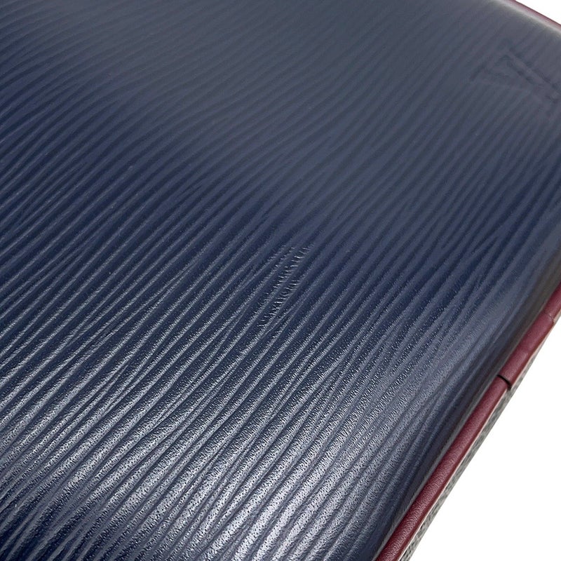 ルイヴィトン ショルダーバッグ ダミエ・グラフィット エピ ダヌーブ・スリム M55100 LOUIS VUITTON 黒 ブラック