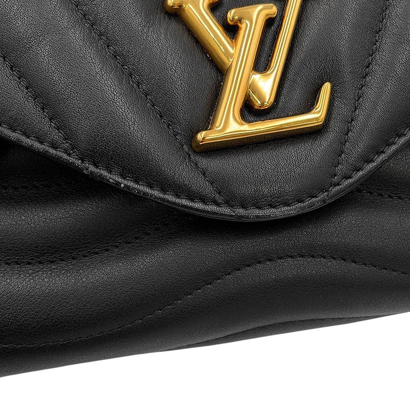 ルイヴィトン ハンドバッグ カーフレザー ホールドミー M21720 LOUIS VUITTON 2wayショルダーバッグ ブラック 黒