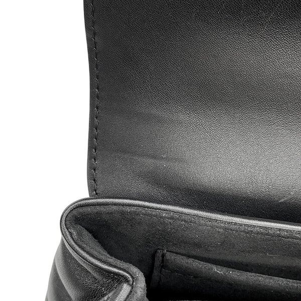 ルイヴィトン ハンドバッグ カーフレザー ホールドミー M21720 LOUIS VUITTON 2wayショルダーバッグ ブラック 黒