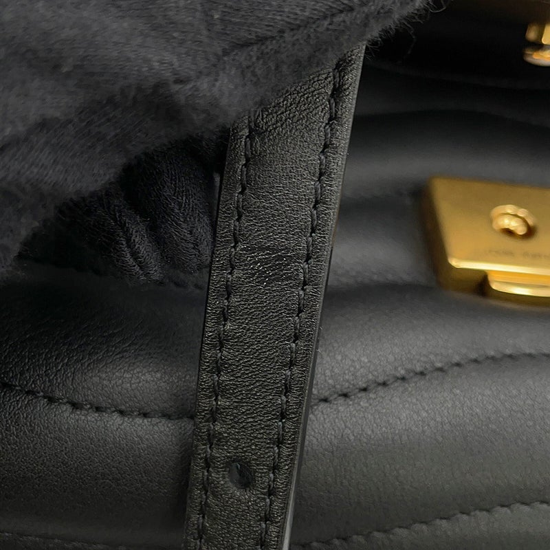 ルイヴィトン ハンドバッグ カーフレザー ホールドミー M21720 LOUIS VUITTON 2wayショルダーバッグ ブラック 黒