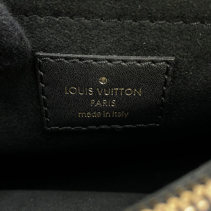ルイヴィトン ハンドバッグ カーフレザー ホールドミー M21720 LOUIS VUITTON 2wayショルダーバッグ ブラック 黒
