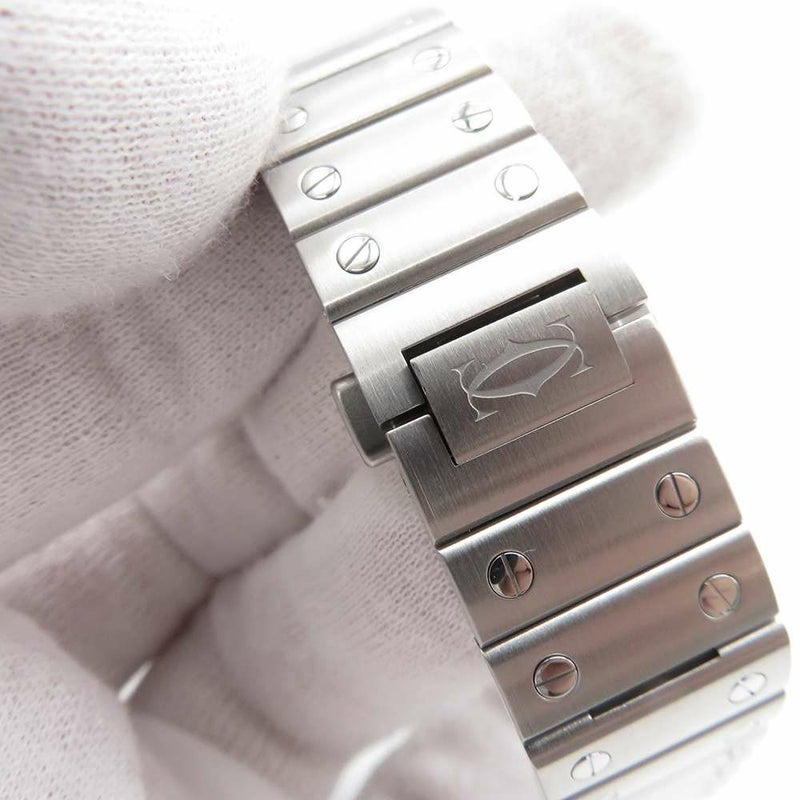 カルティエ サントス ドゥ カルティエ WSSA0029 Cartier 腕時計 シルバー文字盤