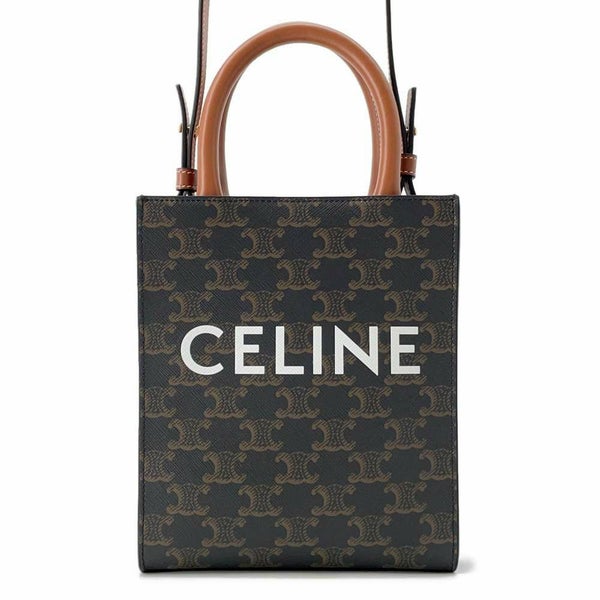 セリーヌ ハンドバッグ トリオンフ ミニ バーティカル カバ 194372 CELINE 2way