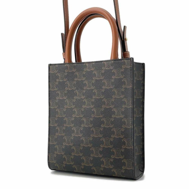 セリーヌ ハンドバッグ トリオンフ ミニ バーティカル カバ 194372 CELINE 2way