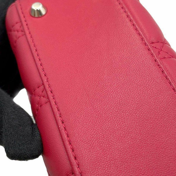 クリスチャン・ディオール ハンドバッグ レディディオール カナージュ ミニ レザー M0505PCAL 2way