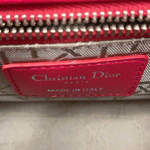 クリスチャン・ディオール ハンドバッグ レディディオール カナージュ ミニ レザー M0505PCAL 2way