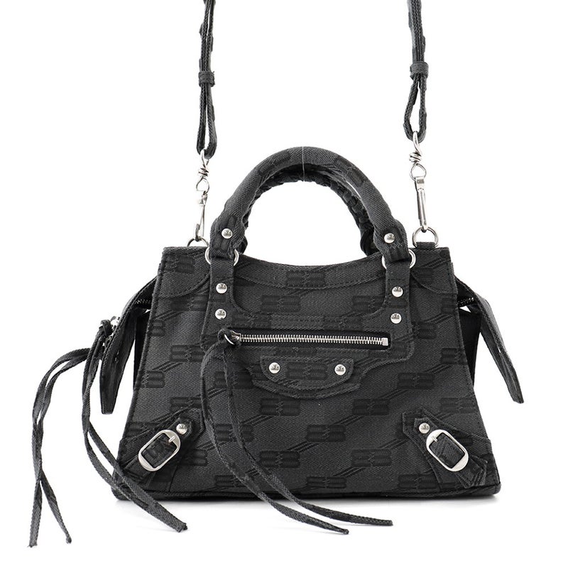 バレンシアガ ハンドバッグ ネオクラシック シティ XS キャンバス 696495 BALENCIAGA 2wayショルダーバッグ